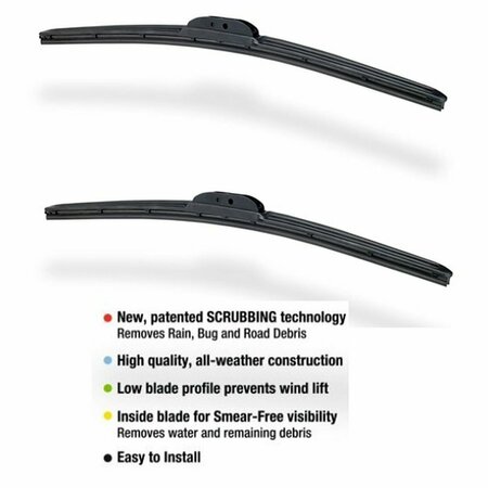 ILB GOLD Replacement For Chrysler Sebring Year: 2006 Sedan Platinum Wiper Blades SEBRING YEAR 2006 SEDAN PLATINUM WIPER BLADES